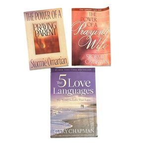 Power of a Praying Wife, Parent & 5 Love Languages Set of 3 Books